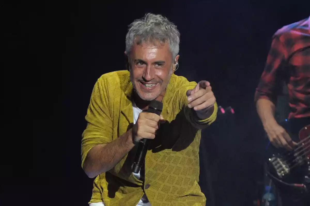 Sergio Dalma en un concierto en Starlite de Marbella el 7 de agosto de 2014