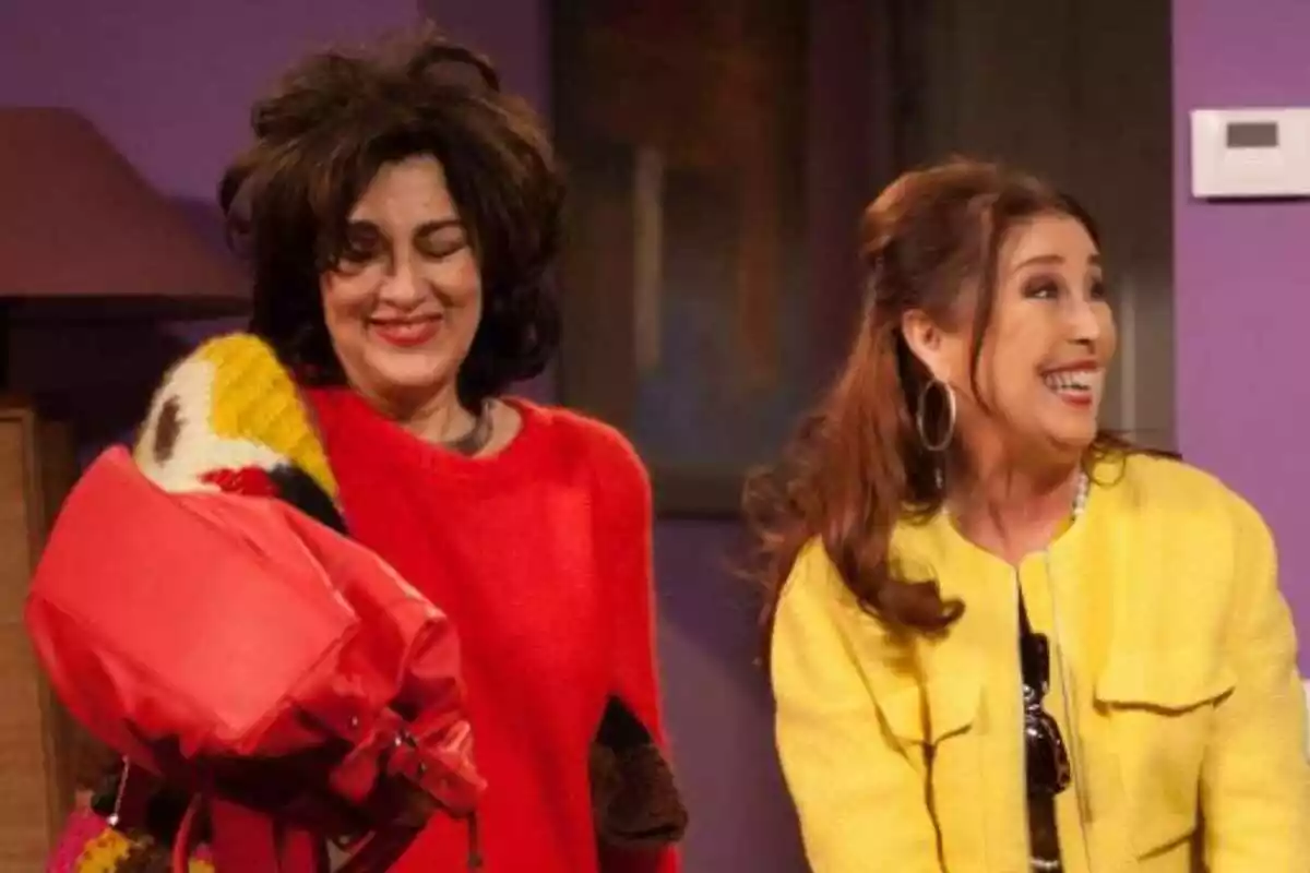 Isabel Ordaz y Verónica Forqué interpretaron a Araceli Madariaga y a la Alcaldesa en 'La que se avecina'